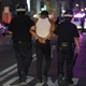 Police arrest a protester in New York on June 1, 2020.